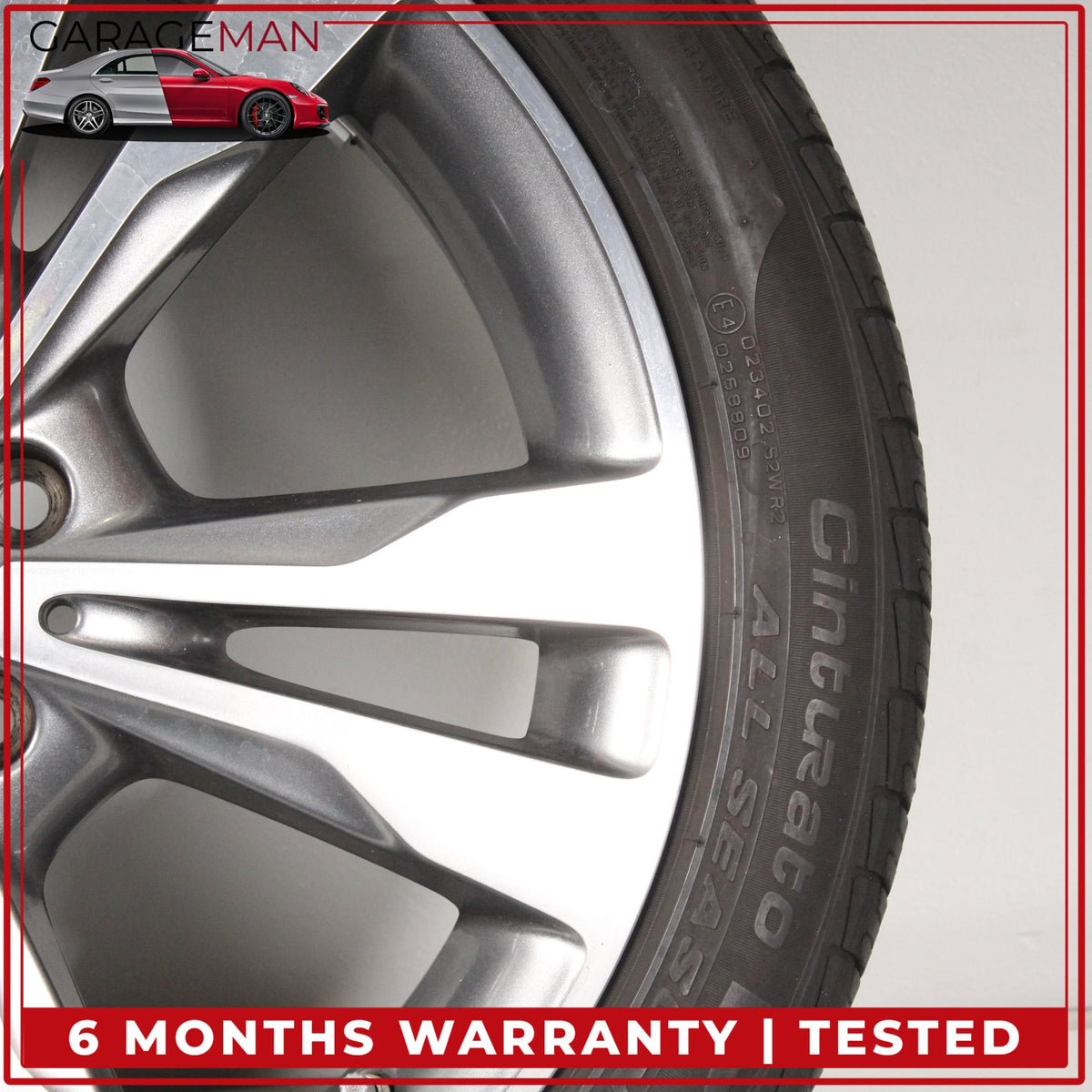 2015-2023 Mercedes W205 C300 Front or Rear Wheel Rim w/ Pirelli Tire 7.5JX18 OEM