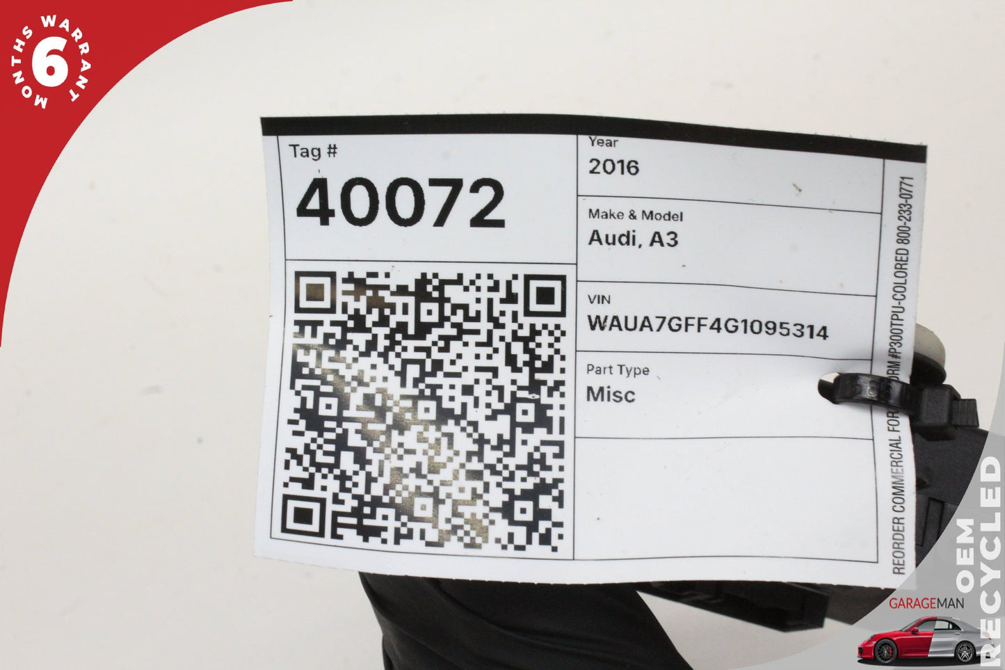 15-20 Audi A3 8V Sedan Window Control Module Right/Left 5Q0959395E Genuine