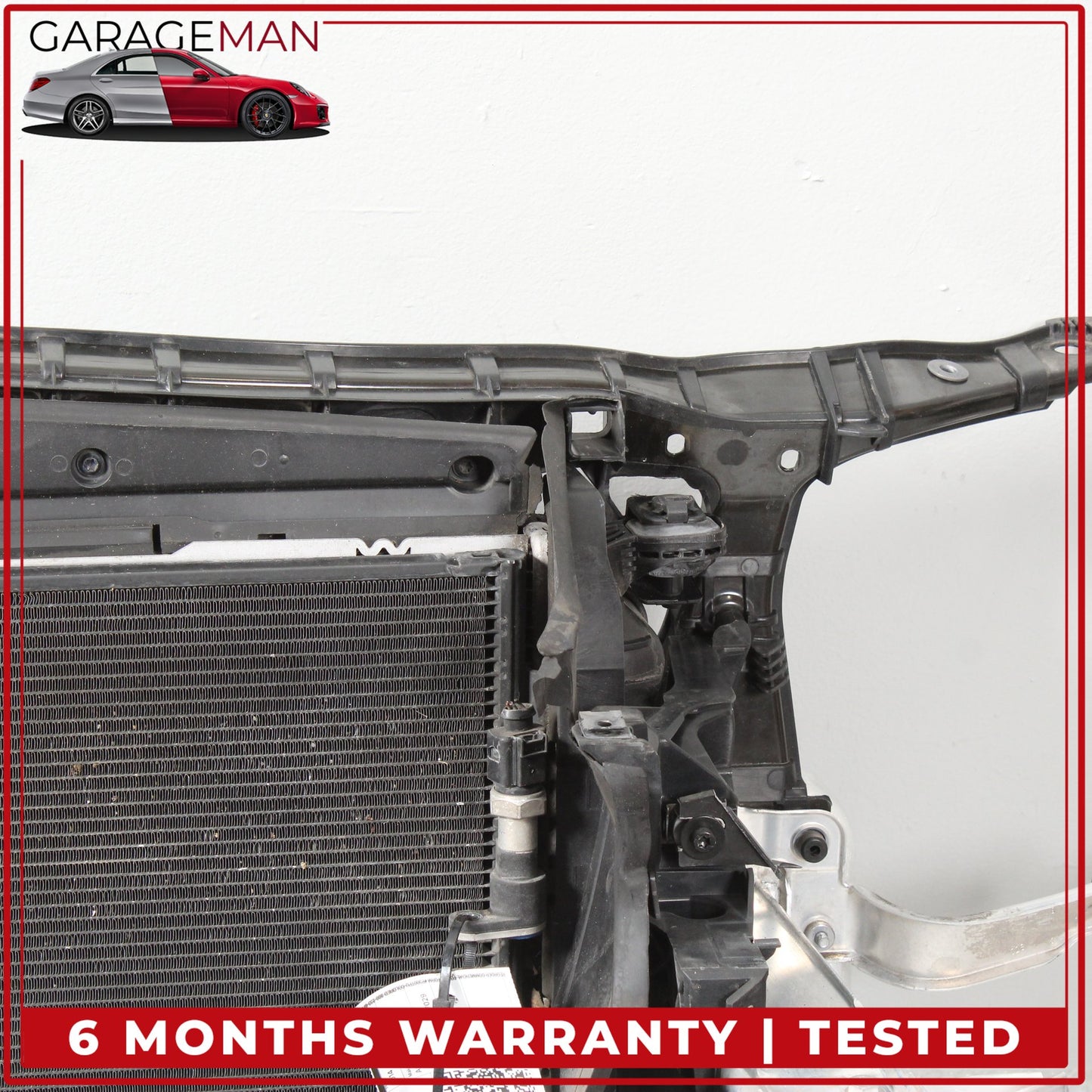 2012-2018 Audi A6 A7 Front Engine Cooling Radiator Core Support Assembly OEM