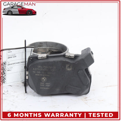 2011-2013 BMW 528i F10 N52 3.0L Engine Throttle Valve Body 7556118
