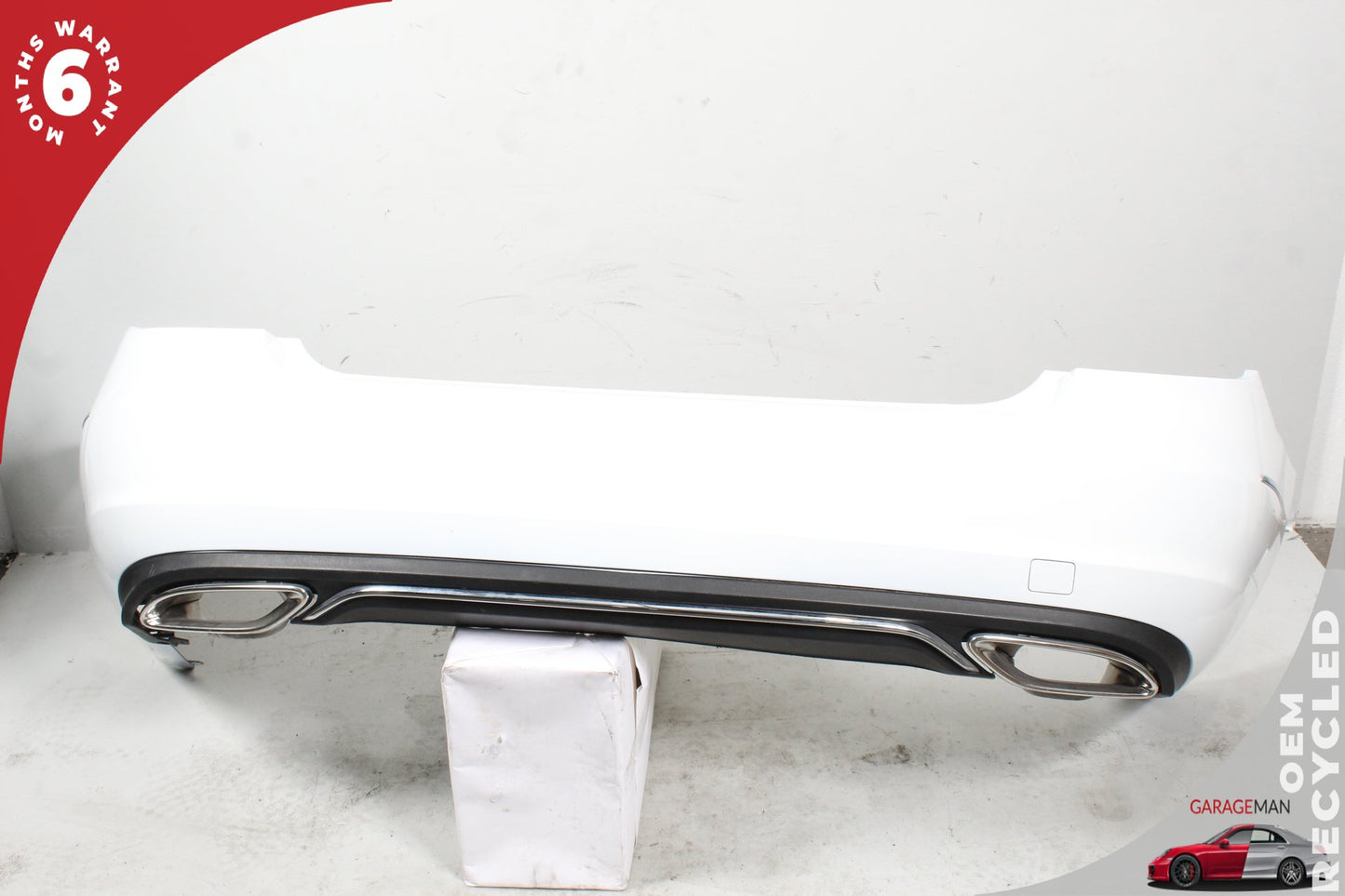 2014-2017 Mercedes W207 E400 E350 Base Rear Bumper Cover Assembly White OEM