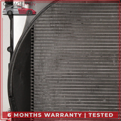 2010-2012 Range Rover L322 Engine Cooling Radiator AC A/C Condenser Assy OEM