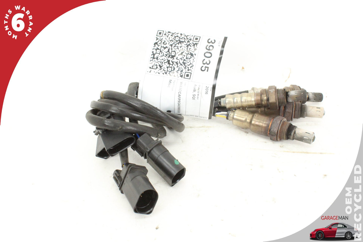 2014-2017 Audi SQ5 8R AWD Oxygen O2 Lambda Heat Wire Sensor Set 06E906265AJ OEM