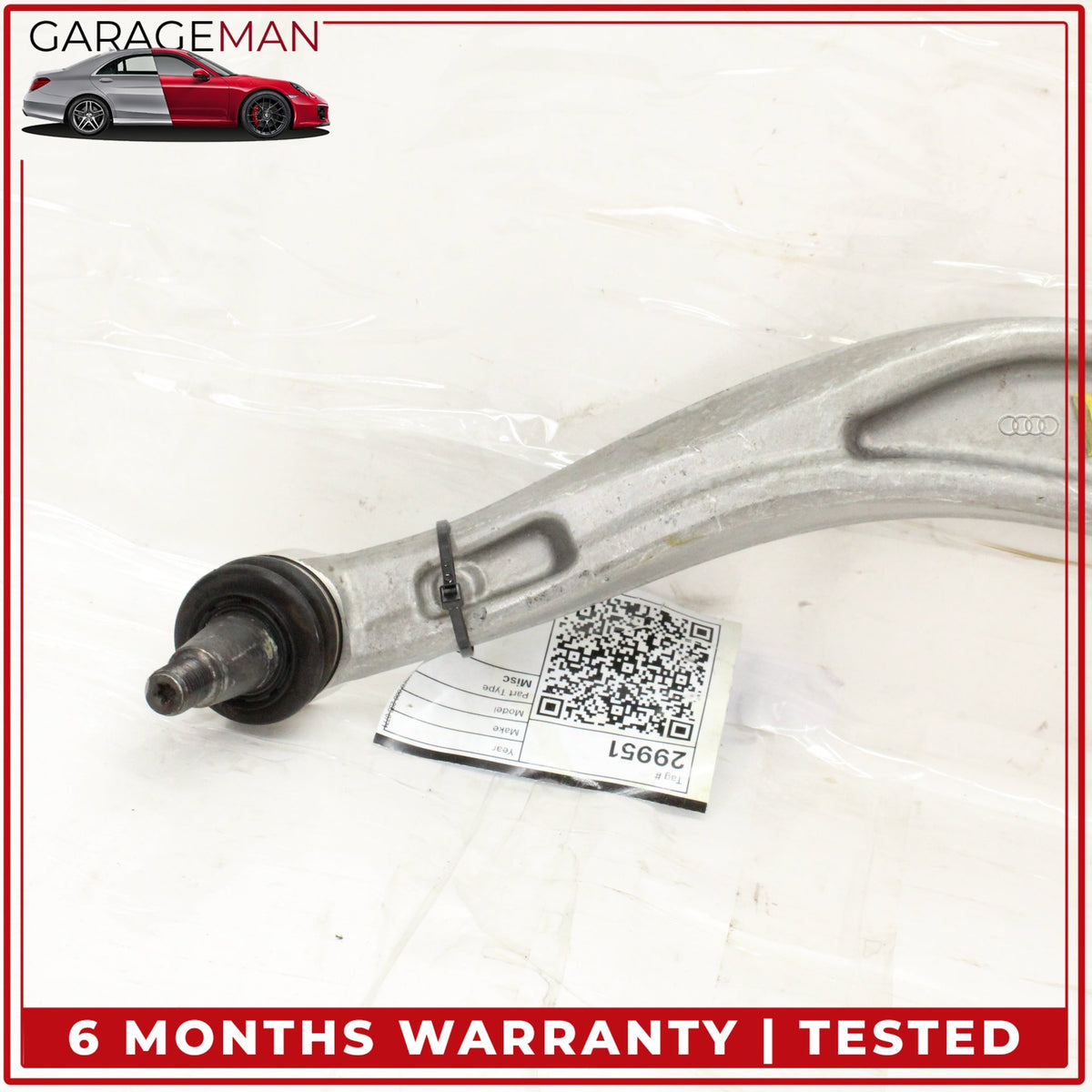 2018-2025 Audi Q5 SQ5 Front Right Lower Rearward Control Arm 80A407696D OEM
