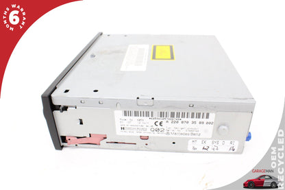02-08 Mercedes-Benz SL500 R230 Convertible CD DVD Disc Changer Player 2208703589