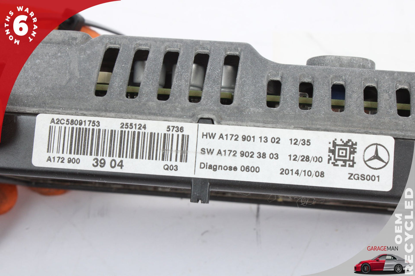 12-16 Mercedes X166 GL450 ML400 GPS Navigation LCD Display Monitor 1729023803
