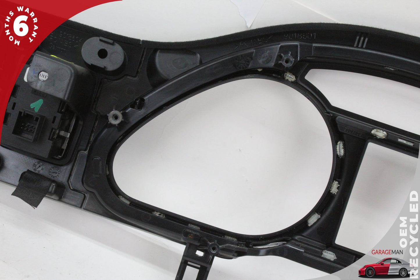 2010-2015 Audi Q7 Front Dash Instrument Cluster Trim Cover Panel w/ Switches OEM