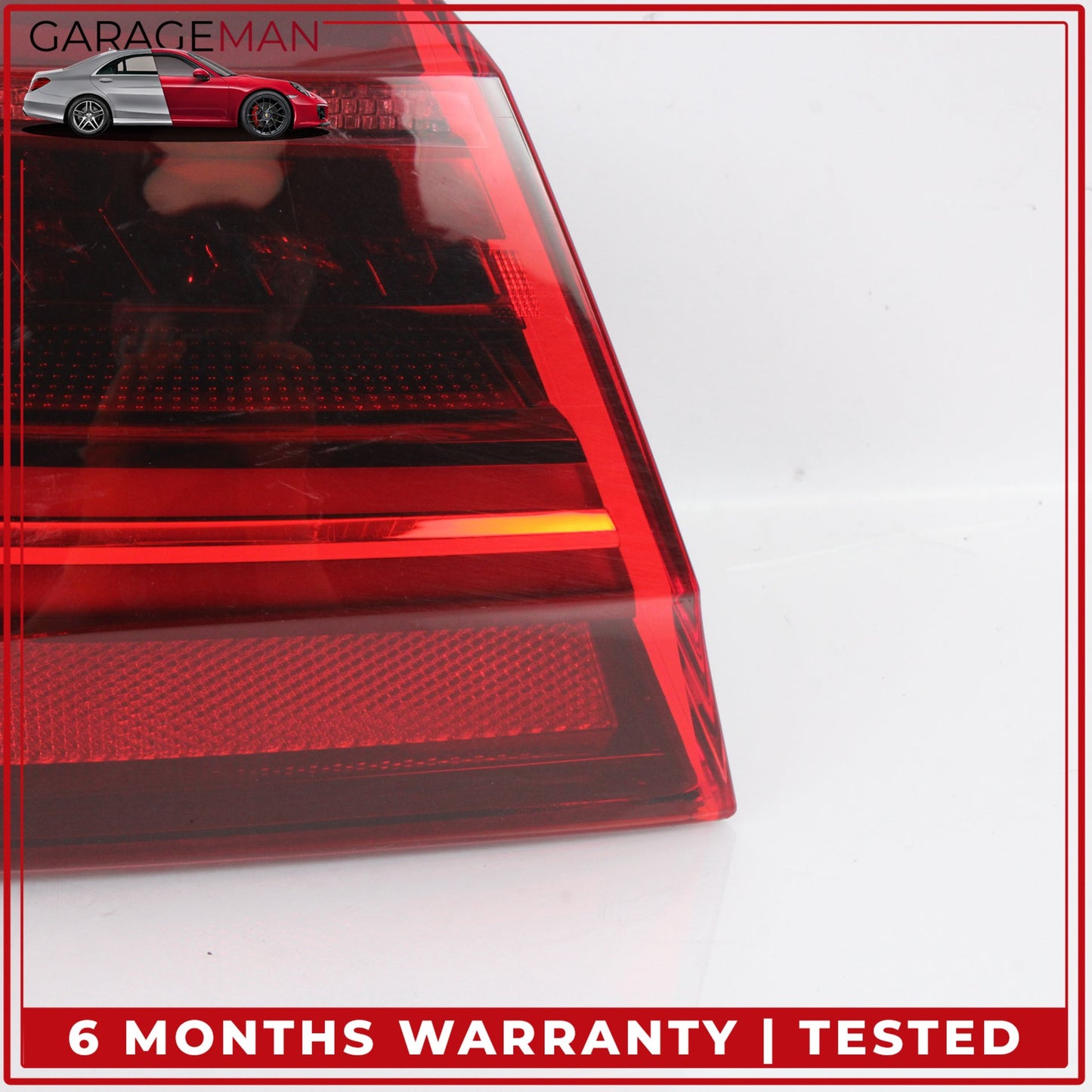 2016-2018 Audi A6 S6 Rear Left Side Outer Tail Light LED 4G5945095D OEM