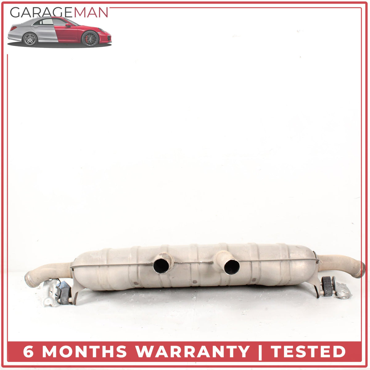 2016-2018 Porsche Cayenne 958 3.6L Rear Dual Exhaust Muffler 95811191005 OEM