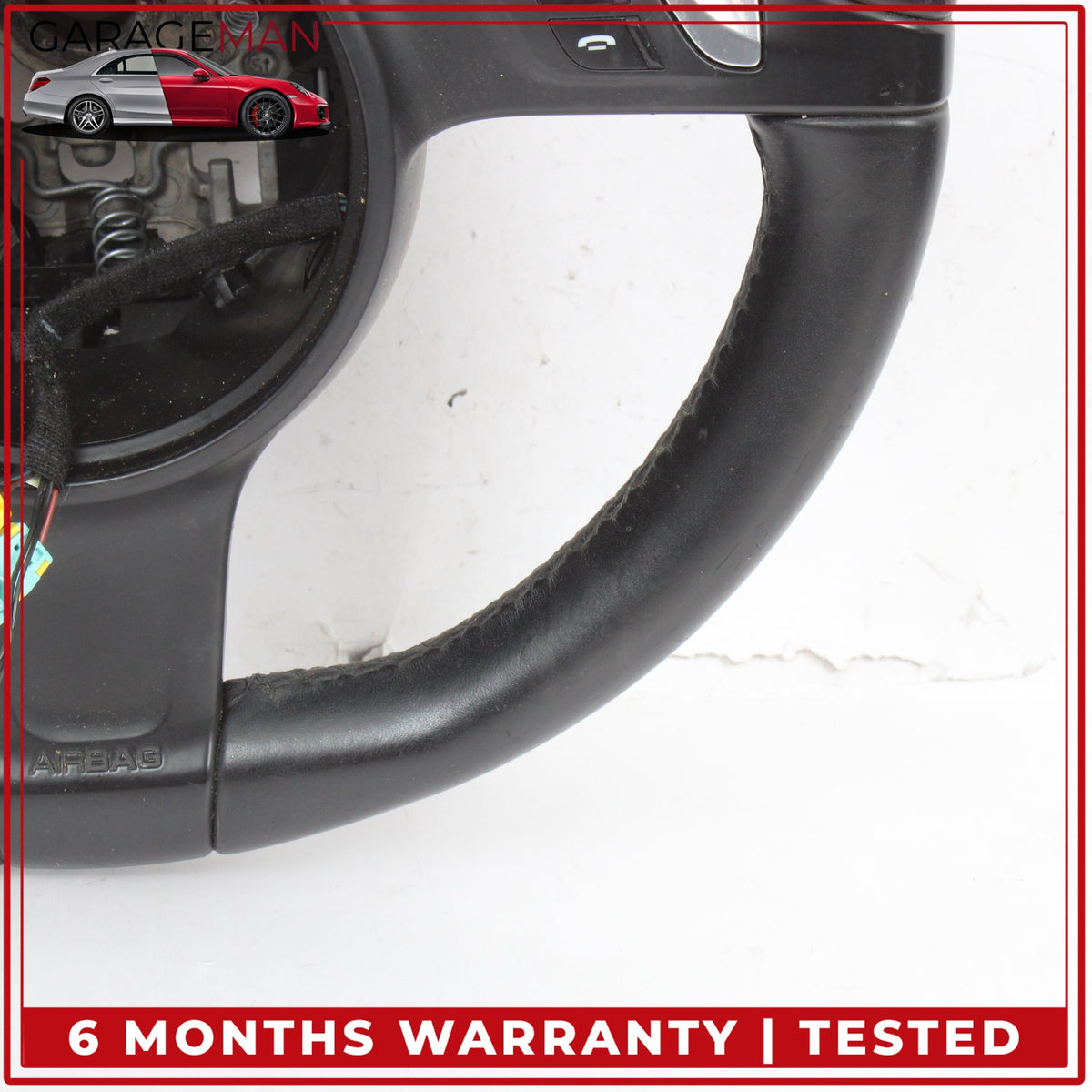 2011-2014 Porsche Panamera 970 Cayenne 958 Steering Wheel w/ Paddle Shifters OEM