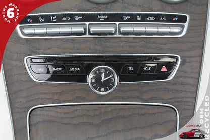 15-18 Mercedes-Benz C350e W205 Sedan Center Console Trim Bezel Assembly 2056807510