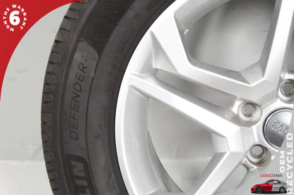 2018-2019 Audi Q5 Wheel Rim w/ Tire Twin 5 Spoke 8.0JX18H2 ET39 80A601025BD OEM