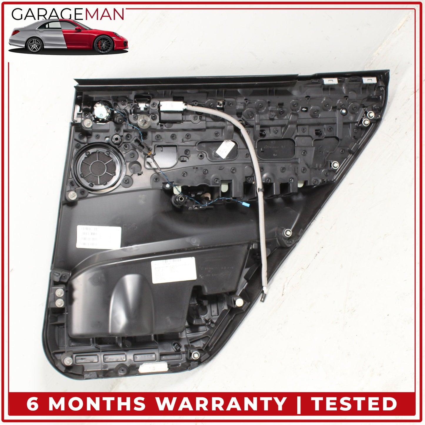 2011-2017 BMW X3 F25 Rear Left Driver Side Interior Door Trim Panel Beige OEM