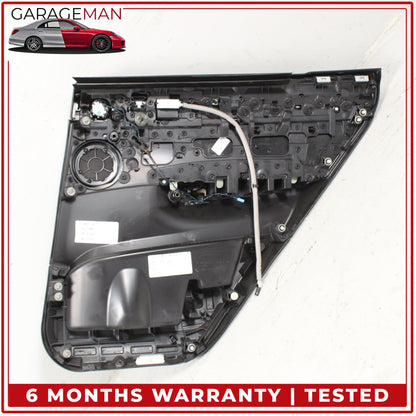 2011-2017 BMW X3 F25 Rear Left Driver Side Interior Door Trim Panel Beige OEM