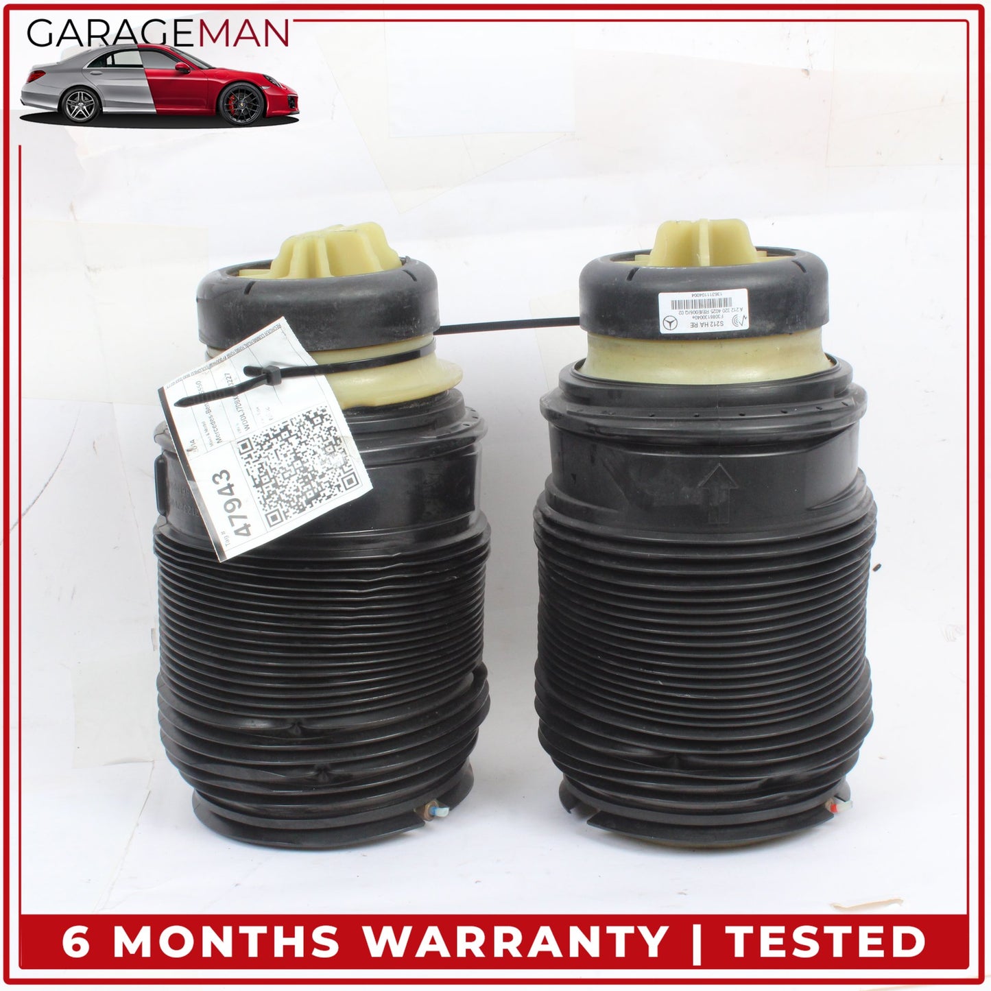 2012-2018 Mercedes-Benz CLS550 W218 Rear Left & Right Air Suspension Bag Shock
