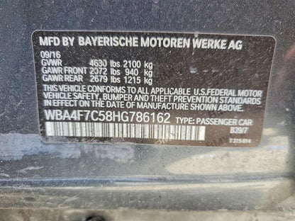Parting Out- 2017 BMW 430i Gran Coupe- 203 203 203 203