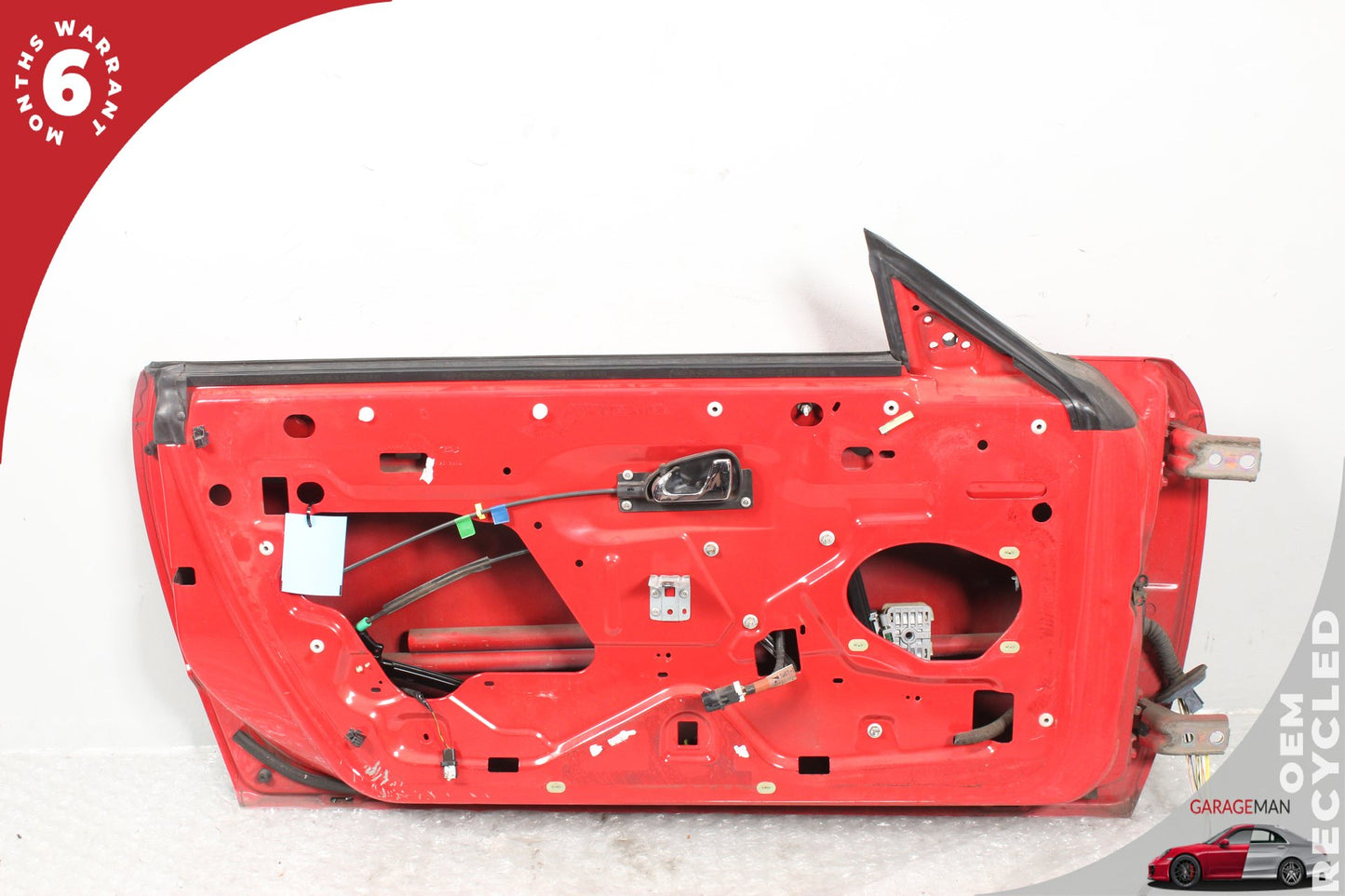2002-2005 Ford Thunderbird Front Left Side Door Shell Red 1W6Z7620125AA OEM