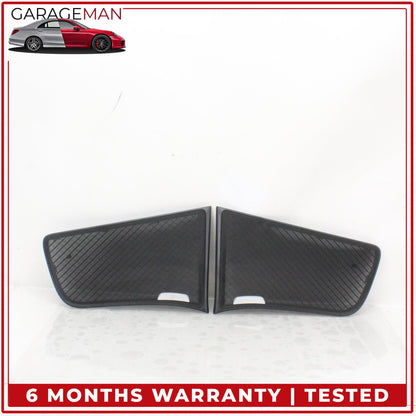 2014-2020 Mercedes W222 S550e Rear Deck Left and Right Speaker Cover Black OEM