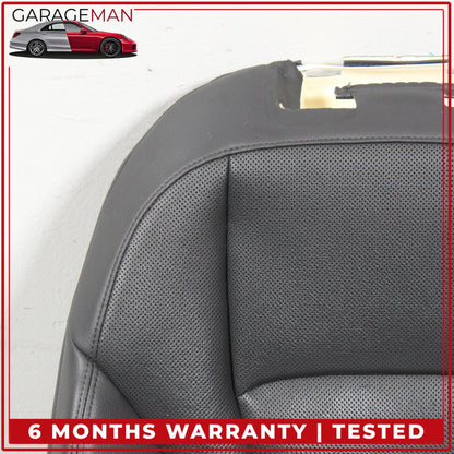 2017-2024 Audi Q7 Front Right Side Top Upper Seat Cushion Black Leather OEM