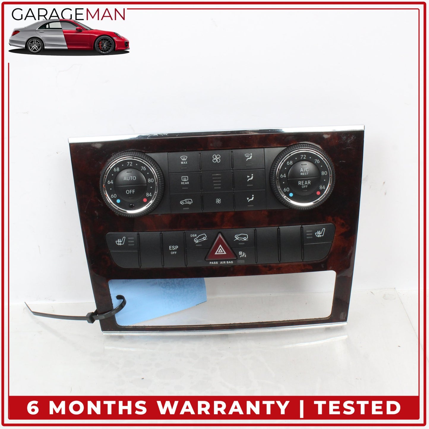 2006-2013 Mercedes W164 ML350 A/C Heater Climate Control Switch 2519063400 OEM