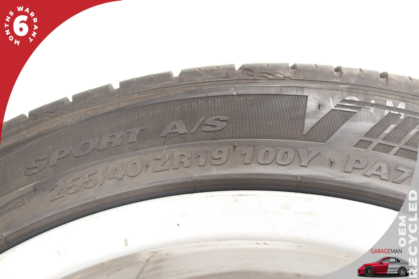 2007-2011 Mercedes W221 S550 S600 Front Wheel Rim w/ Tire 8.5JX19H2 ET43 OEM