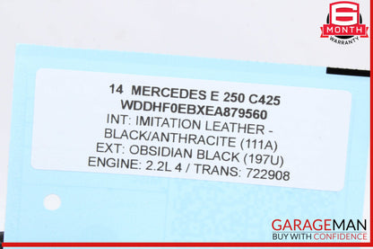 14-15 Mercedes-Benz E250 W212 Dash Navigation Display Screen Monitor 2129014606