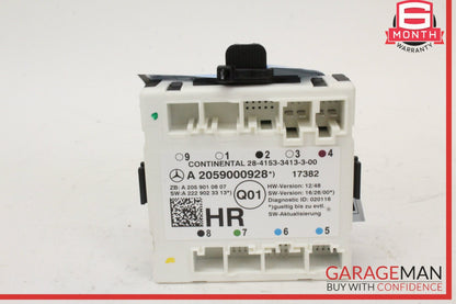 2015-2019 Mercedes-Benz C300 W205 Right Rear Door Control Module 2059000928