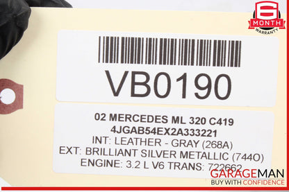 2002-2006 Mercedes-Benz ML320 W163 Audio Speaker Set 1638201202