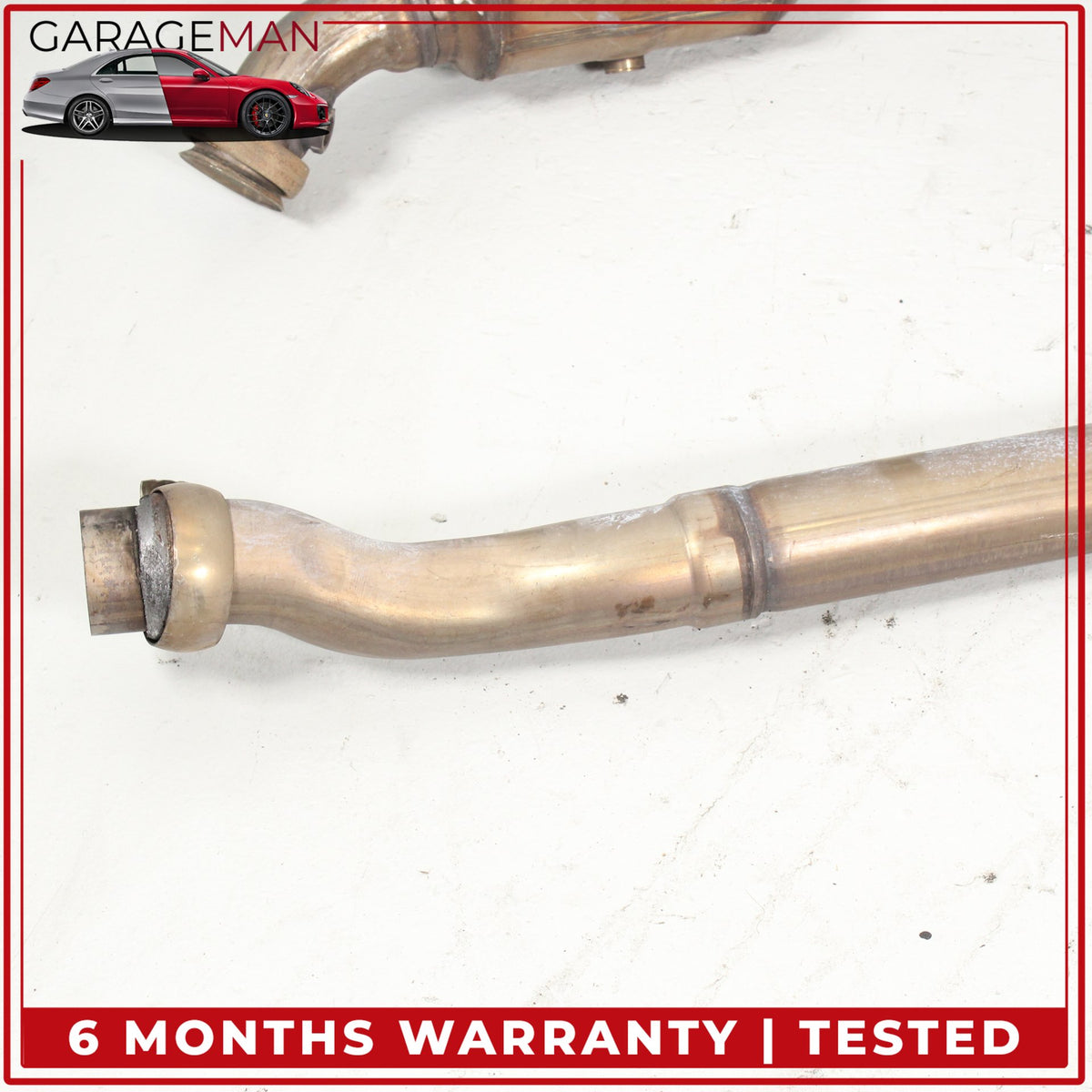 2012-2018 Mercedes CLS63 E63 AMG Exhaust Muffler Resonator Pipe Set OEM