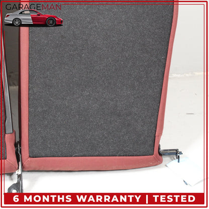2019-2025 BMW 330i Rear Left and Right Upper Seat Cushion w/ Arm Rest Red OEM