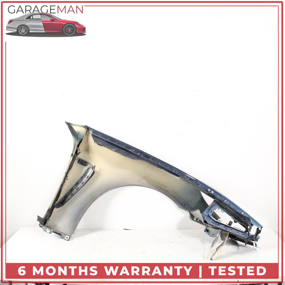 2010-2013 Porsche Panamera 970 Front Left Fender Panel Dark Blue Metallic OEM