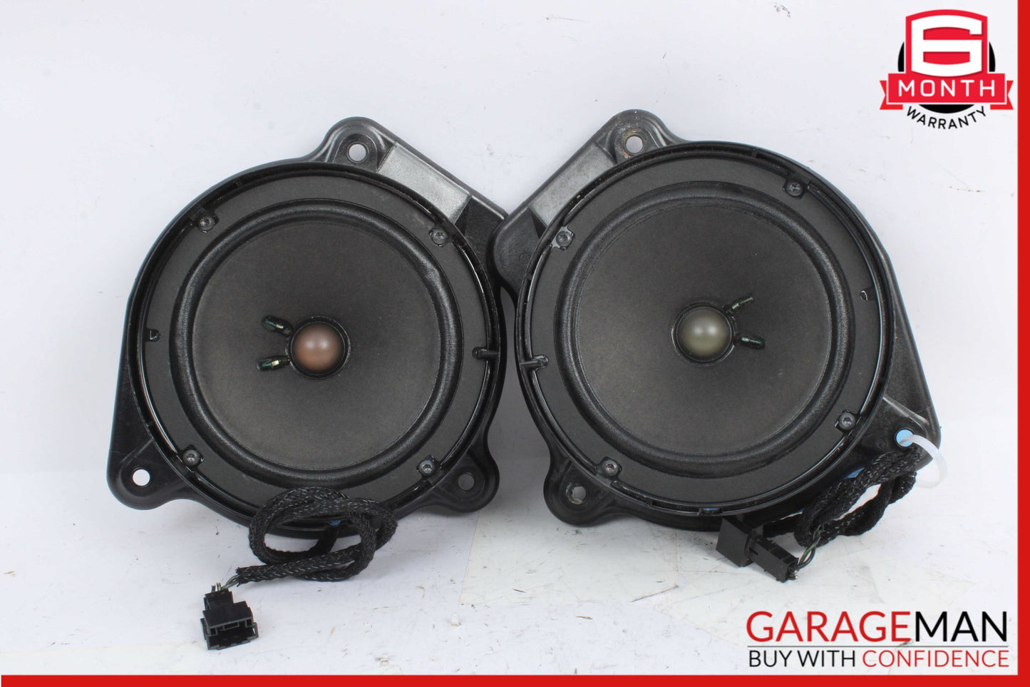 2000-2006 Mercedes W220 S55 AMG Rear Left and Right Side Door Speaker Set OEM