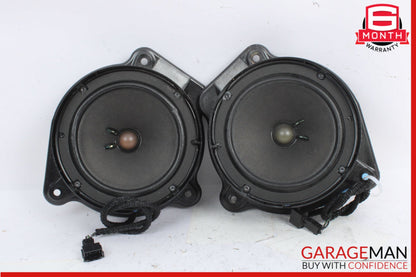 2000-2006 Mercedes W220 S55 AMG Rear Left and Right Side Door Speaker Set OEM