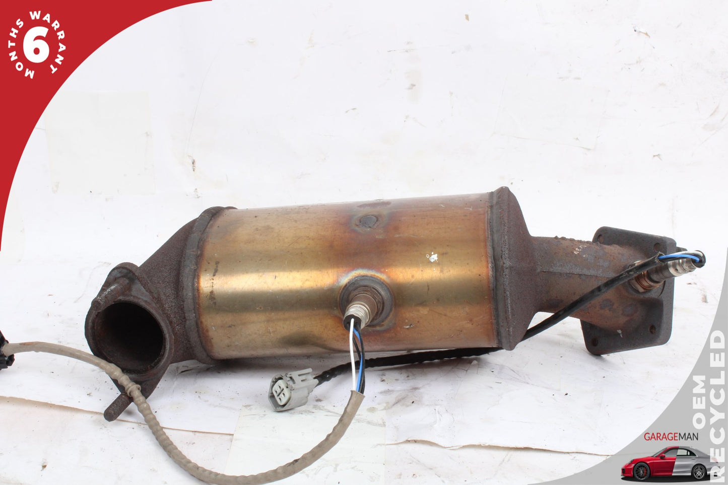 2003-2006 Jaguar XK8 X100 Left and Right Side Exhaust Downpipe 3W835E212AD OEM