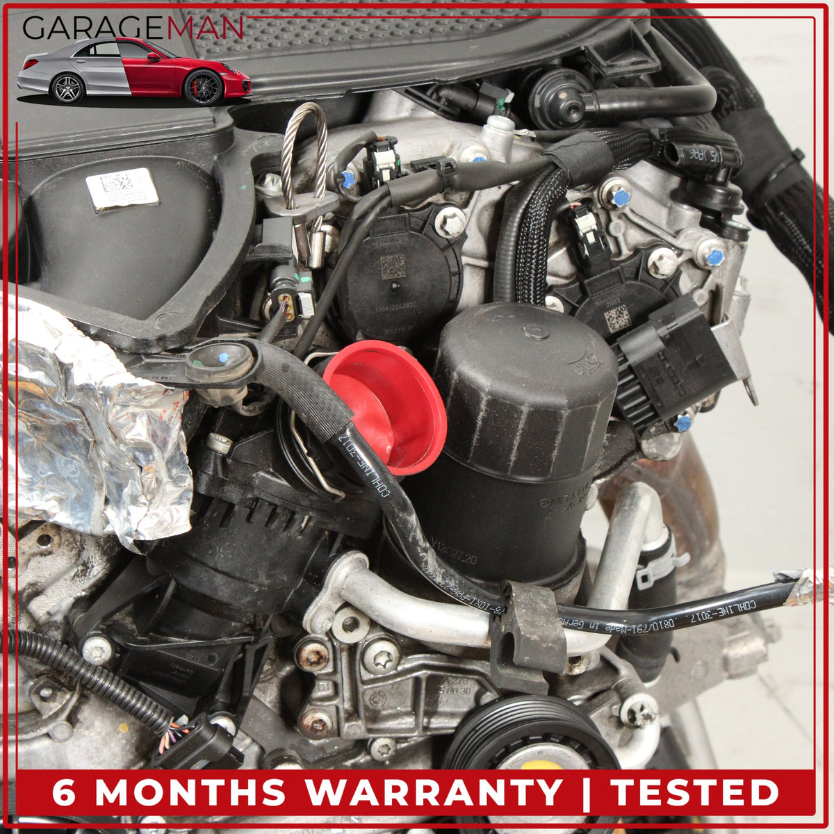 2012-2016 Mercedes W212 E350 AWD 3.5L V6 Engine Motor Assembly 276.952 OEM 85K