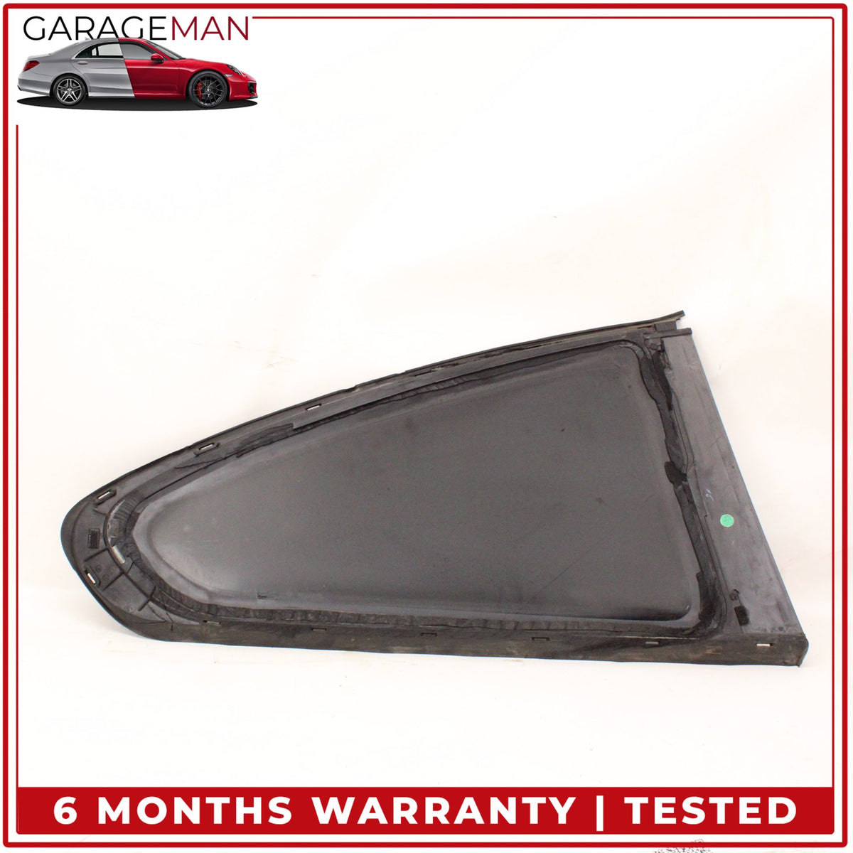 2012-2018 BMW 650i 640i F13 Rear Left Driver Side Quarter Window Glass OEM