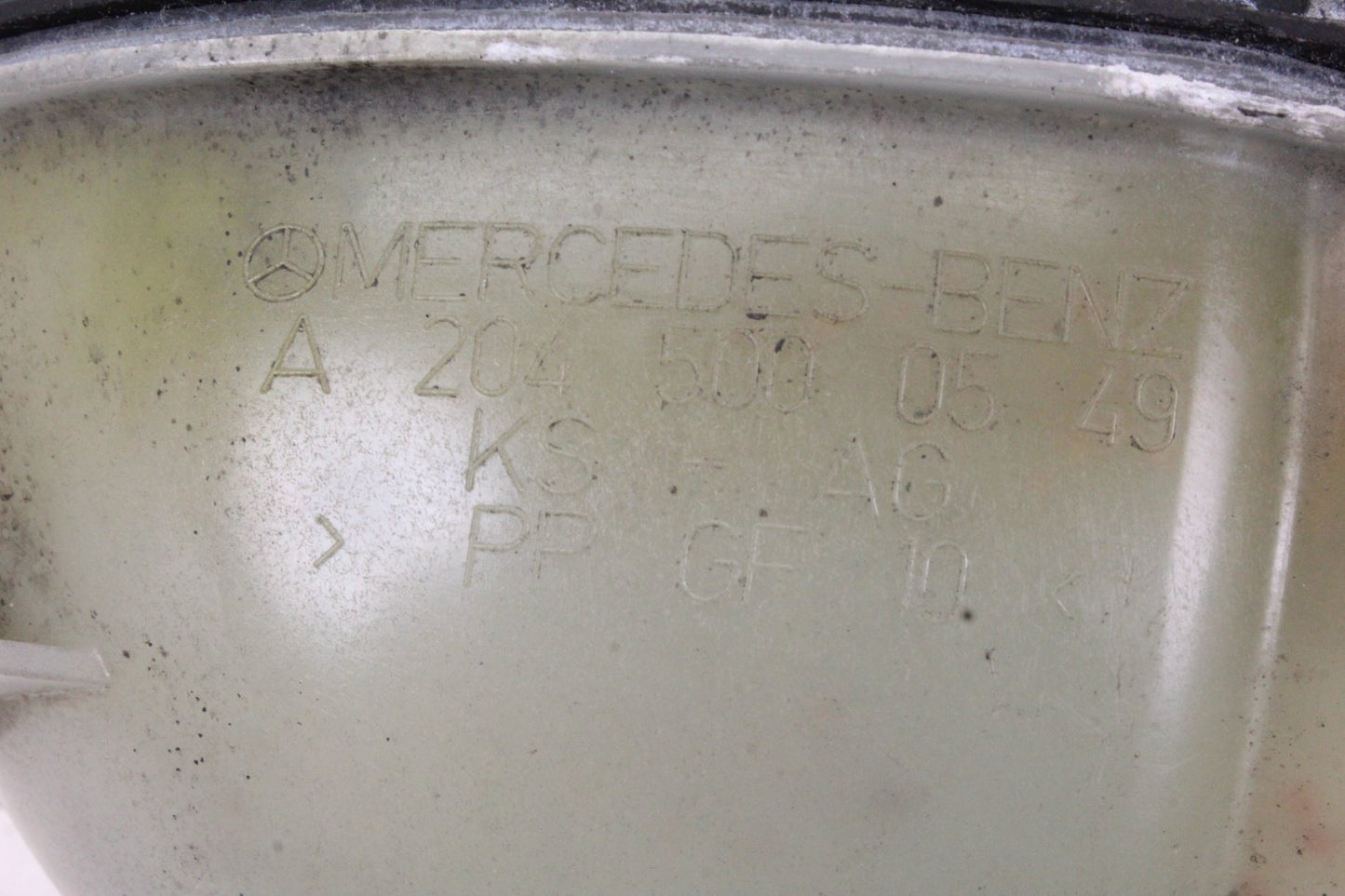 2013 Mercedes-Benz S550 W221 Sedan Coolant Overflow Reservoir 2045000549 Genuine
