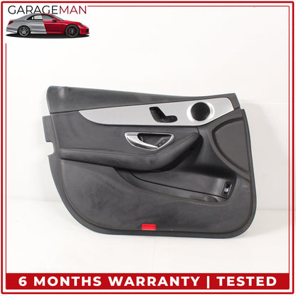 2015-2018 Mercedes-Benz C300 W205 Front Left Side Interior Door Panel OEM