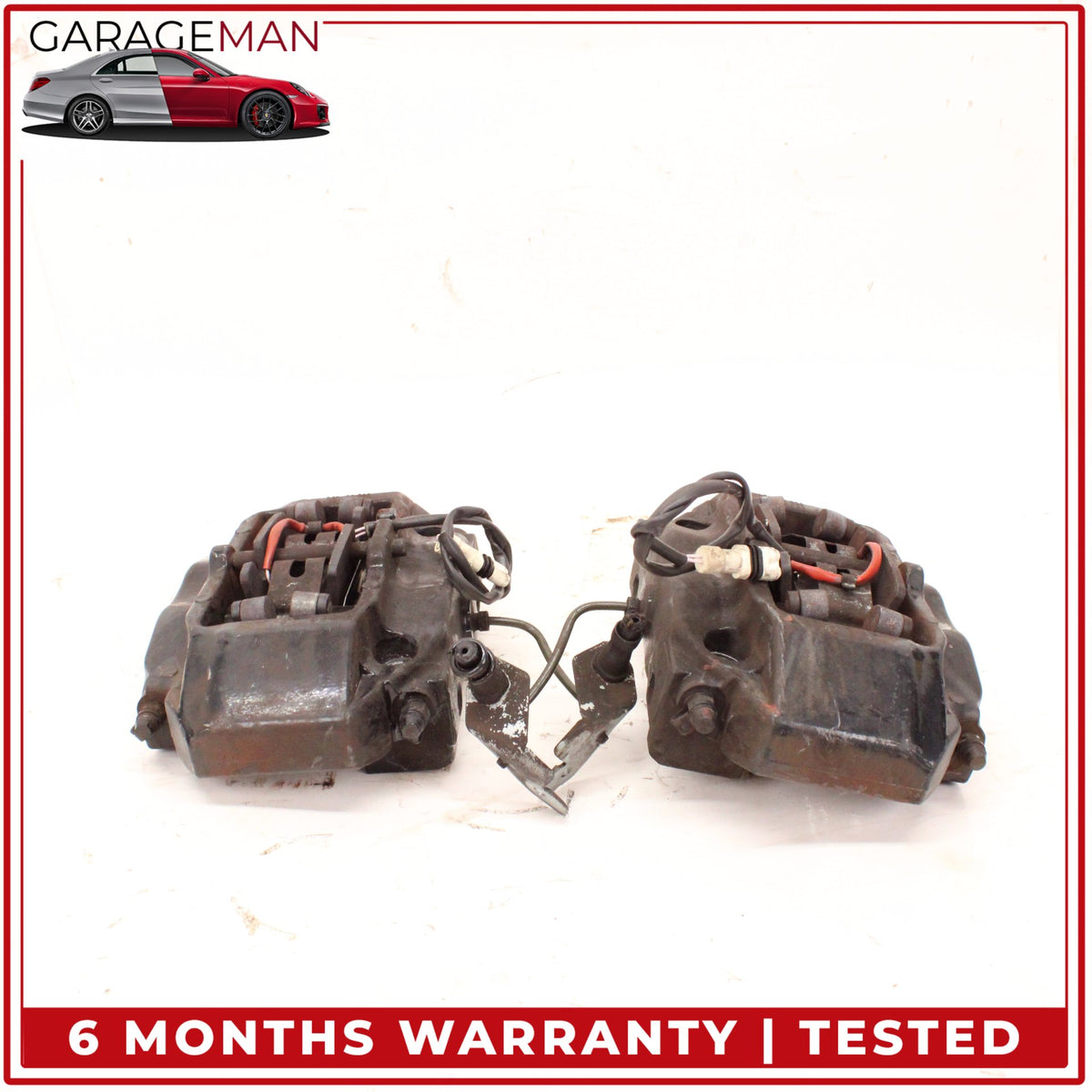 1999-2012 Porsche 911 Carrera Front Left and Right Side Brake Caliper Set OEM