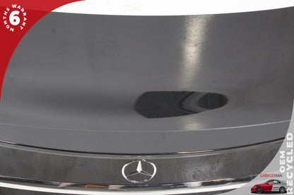2015-2021 Mercedes W205 C300 C63 AMG Sedan Trunk Lid Panel Assembly Black OEM