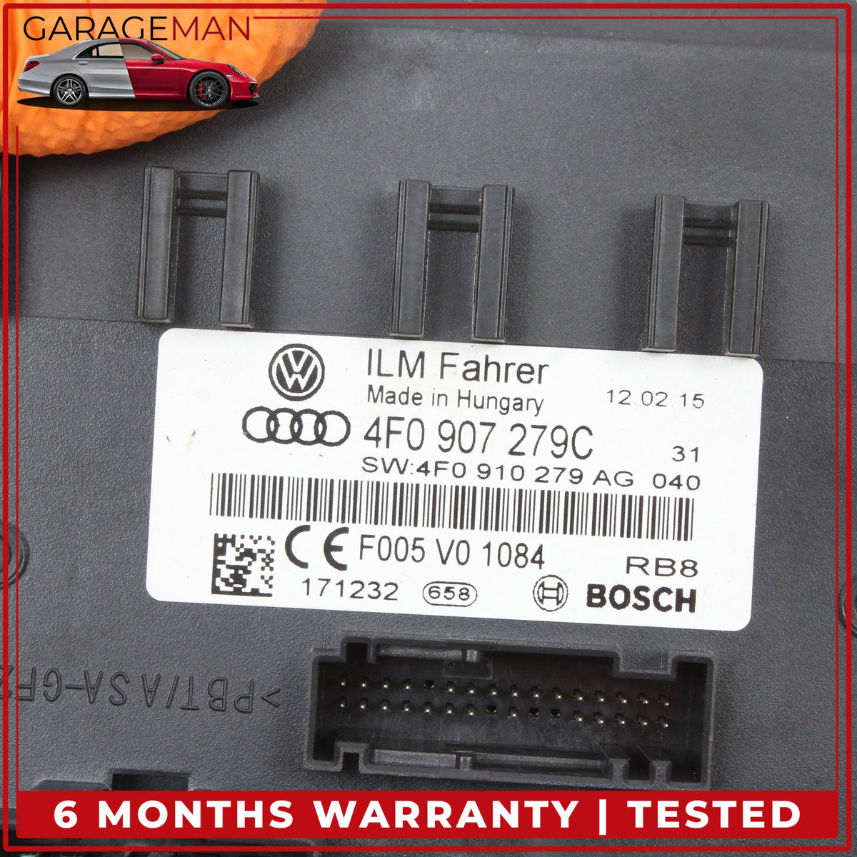 2007-2015 Audi Q7 On Board Power Supply Body Control Module 4F0907279C OEM