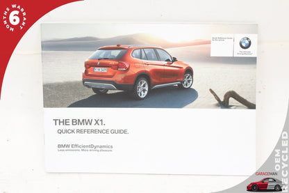 2013 BMW X1 E84 SUV Owner Owner's Manual Set Booklet OEM