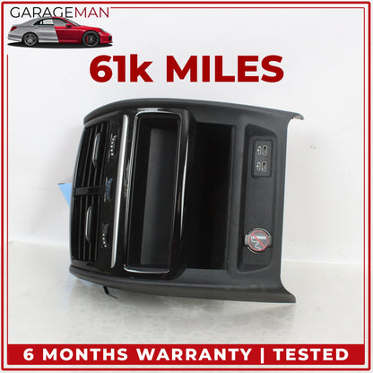 2017-2023 BMW 530e G30 Rear Center Console A/C Air Vent w/ Dual USB Port OEM