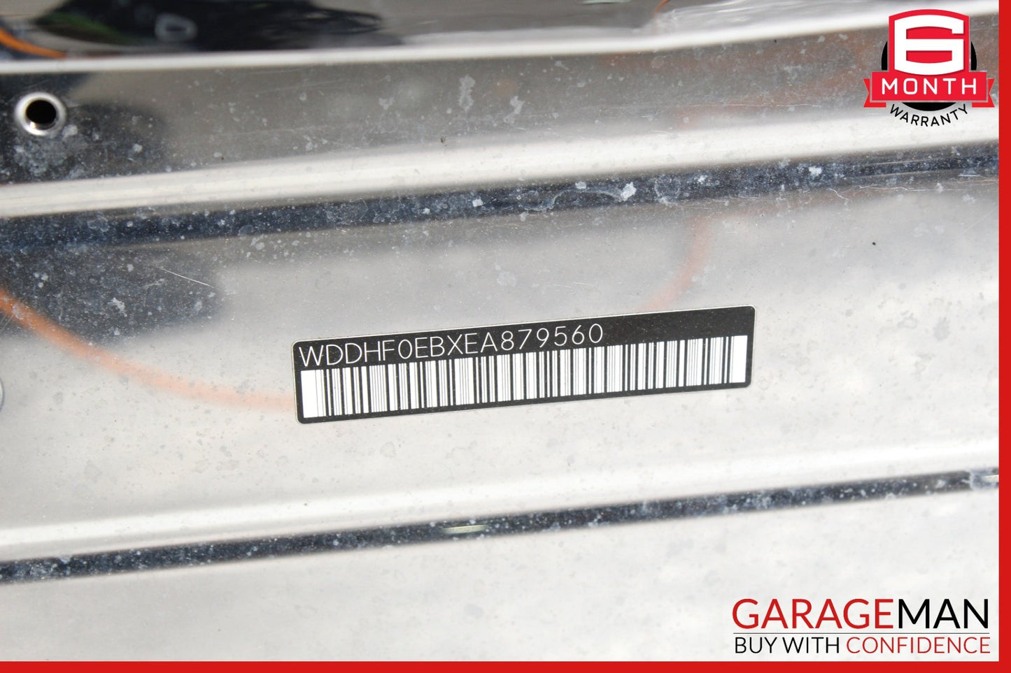 2010-2016 Mercedes W212 E250 Rear Trunk Lid Panel Black Assembly 2127500975 OEM