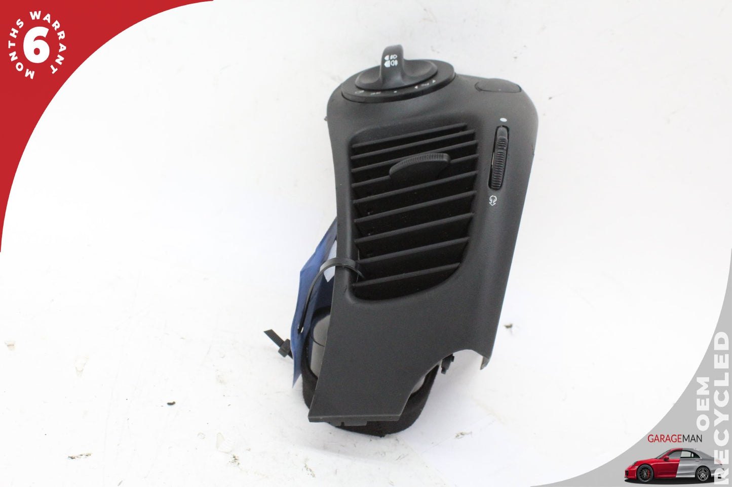 1999-2005 Porsche 911 996 Coupe Left Dash Air Vent Black 99655222505 OEM
