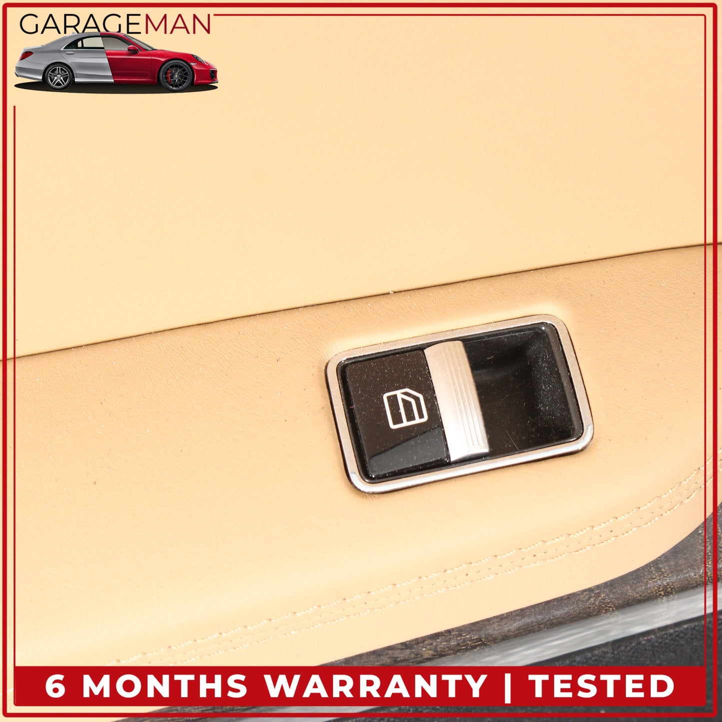 2007-2014 Mercedes-Benz CL550 W216 Coupe Left Rear Door Trim Panel 2166900954 OEM
