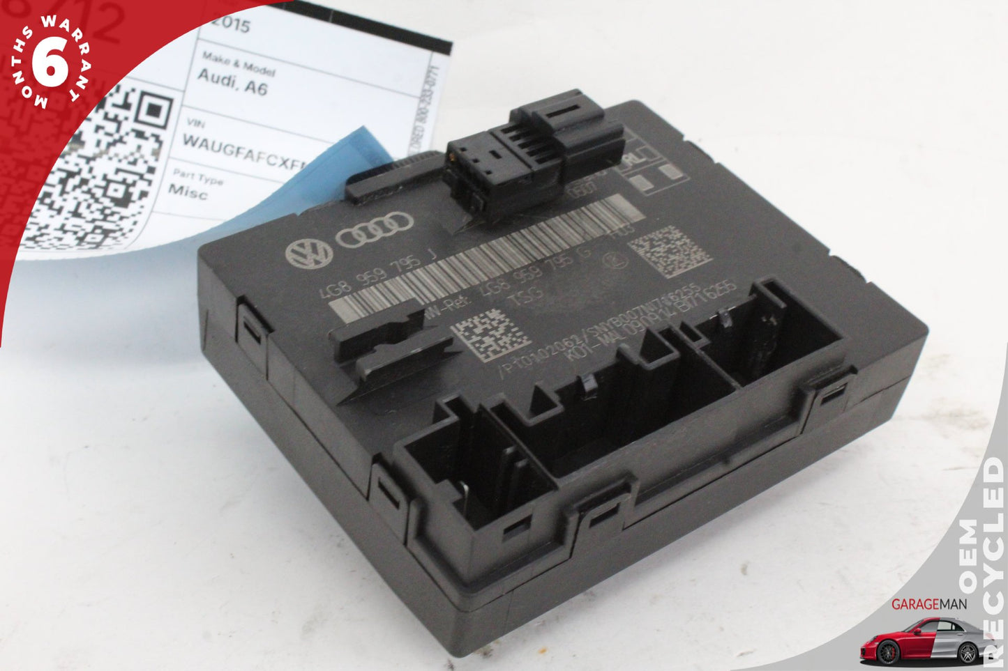 2012-2018 Audi A6 A7 S6 Rear Right or Left Door Control Module 4G8959795 OEM