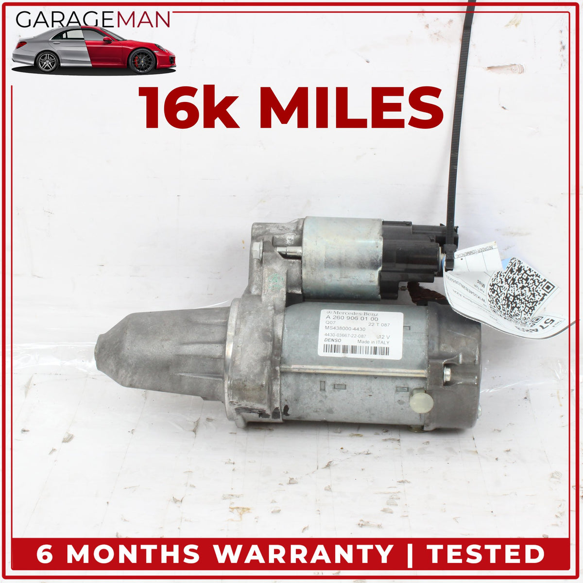 2019-2025 Mercedes W177 A220 CLA250 GLA250 Engine Motor Starter 2609060100 OEM