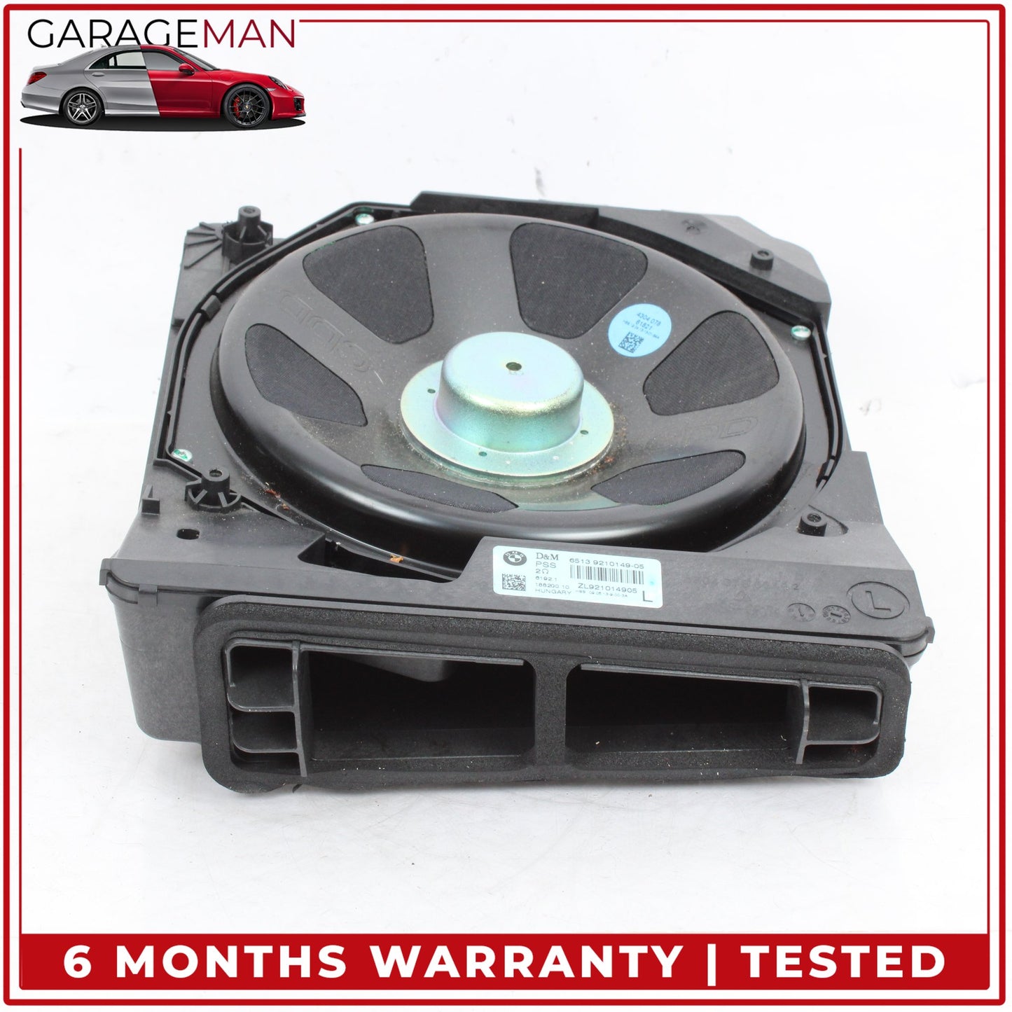 2012-2018 BMW 320i xDrive Front Left and Right Underseat Subwoofer Speaker OEM