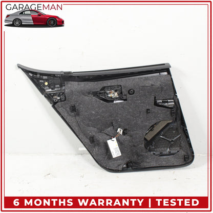 2010-2016 Porsche Panamera 970 Rear Right Side Interior Door Trim Panel OEM